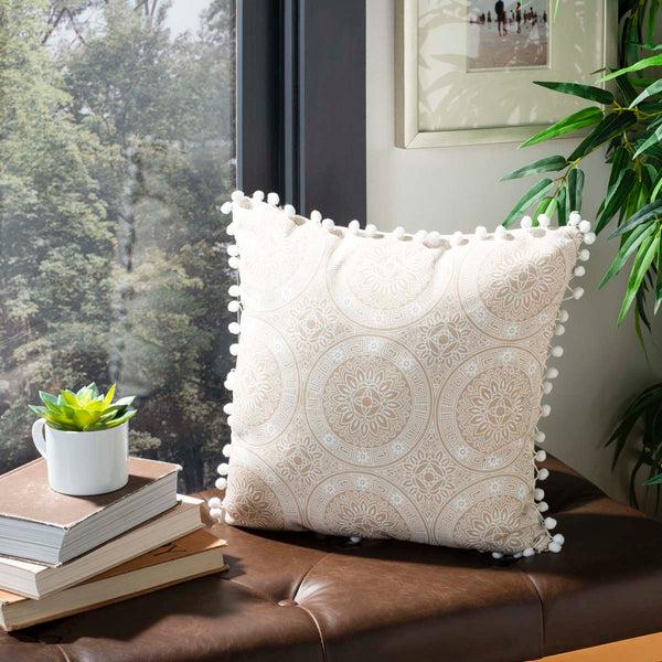 Safavieh Safavieh Valencia Pillow - Taupe/Beige