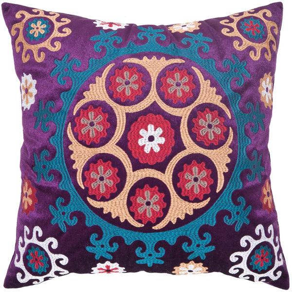 Safavieh Safavieh Vanessa Pillow Gold Purple
