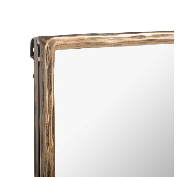 Safavieh Safavieh Yvette Square Metal Mirror - Brass