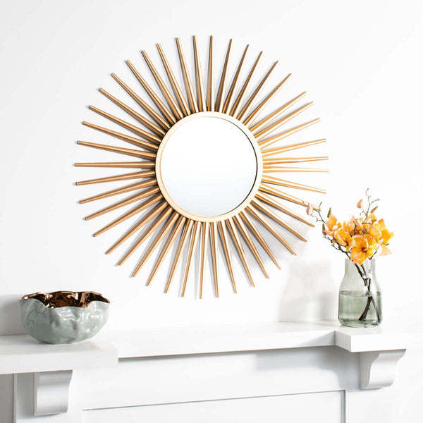 Safavieh Safavieh Zyla Sunburst Mirror - Gold