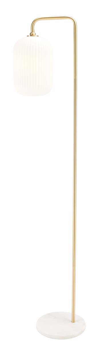 Safavieh Safavieh Santina Floor Lamp - Gold/White Marble