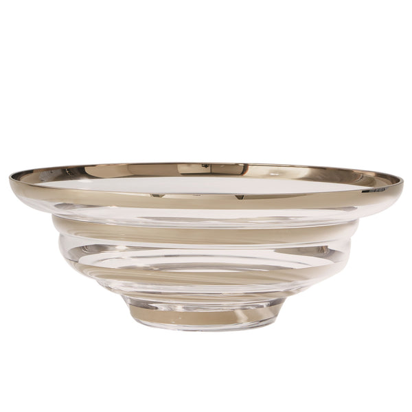 Safavieh Saturn Bowl-Platinum | Global Views - 6.60414