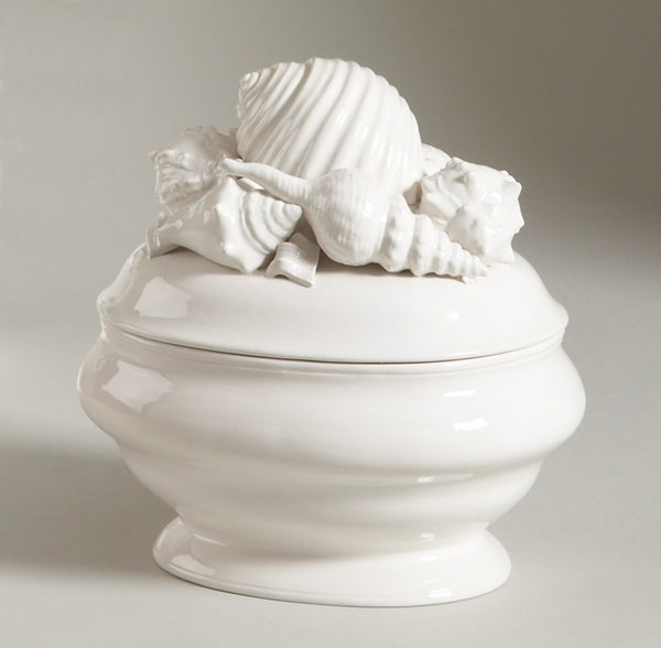 safavieh Shell Ceramic Tureen | Chelsea House - 380770