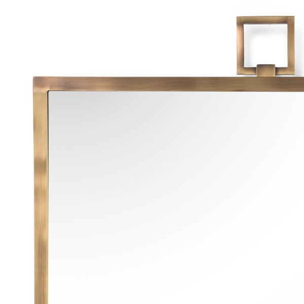 Safavieh Square Mirror - Brass | Chelsea House - 382677