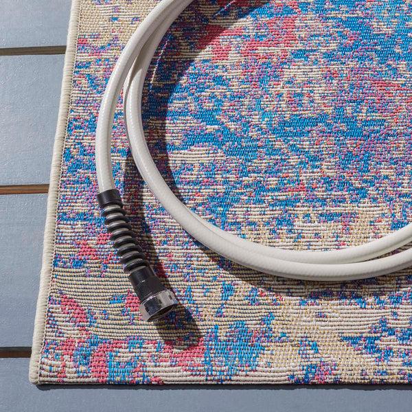 Safavieh Safavieh Summer Rug Collection SMR409M - Blue / Red