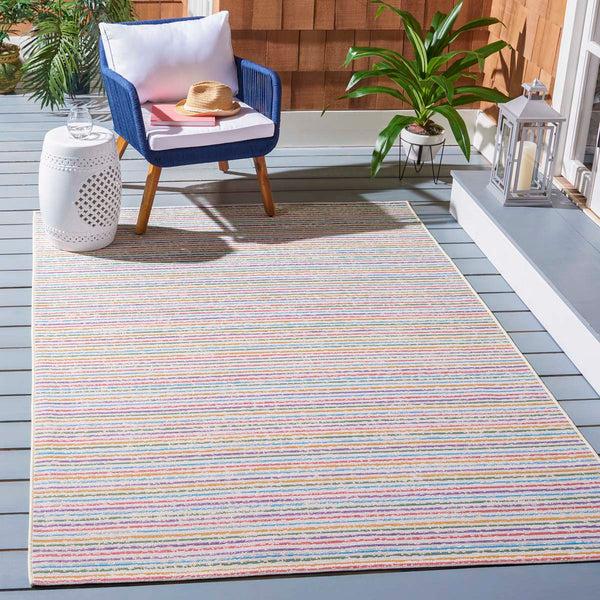safavieh Safavieh Summer Rug Collection SMR421A - Ivory / Blue