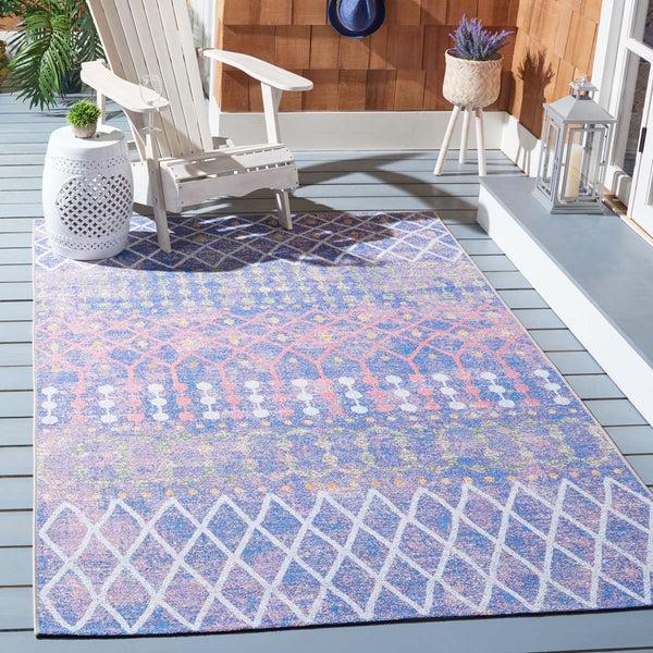 safavieh Safavieh Summer Rug Collection SMR452M - Blue / Light Blue