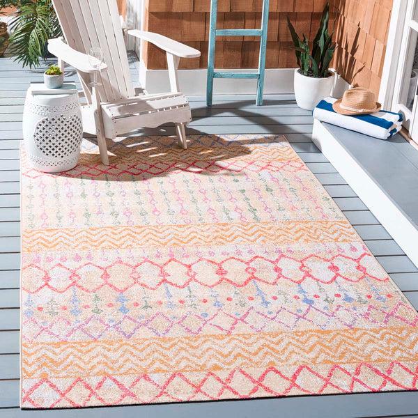 safavieh Safavieh Summer Rug Collection SMR497D - Gold / Blue