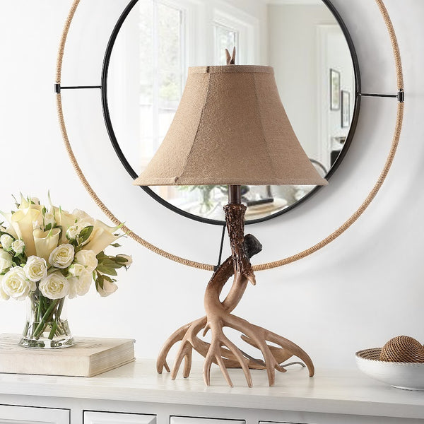 Safavieh Safavieh Sundance 25.5 Inch H Faux Antler Table Lamp-Brown (Set Of 2)