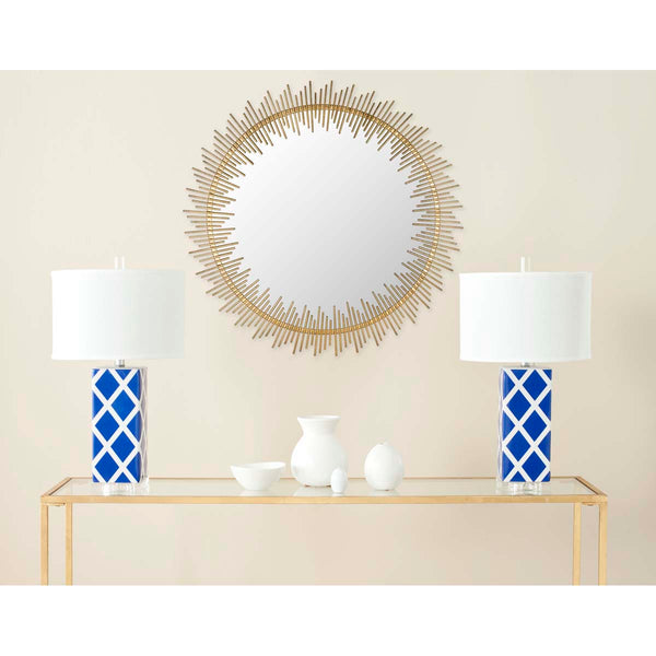 Safavieh Safavieh Sunray Circle Mirror - Antique Gold