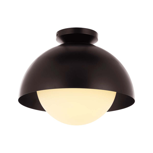 Safavieh Safavieh Syluna Flush Mount - Oil Rubbed Bronze / White