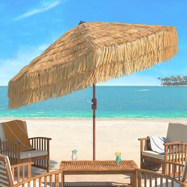 Safavieh Tiki 9Ft Crank Umbrella | Safavieh - PAT8012