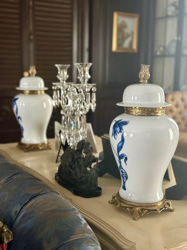 Safavieh TULIP ORMOLU GINGER JAR