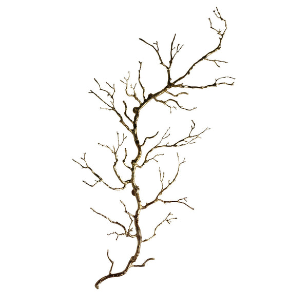 safavieh Twig Wall Art-Brass | Global Views - 9.92246