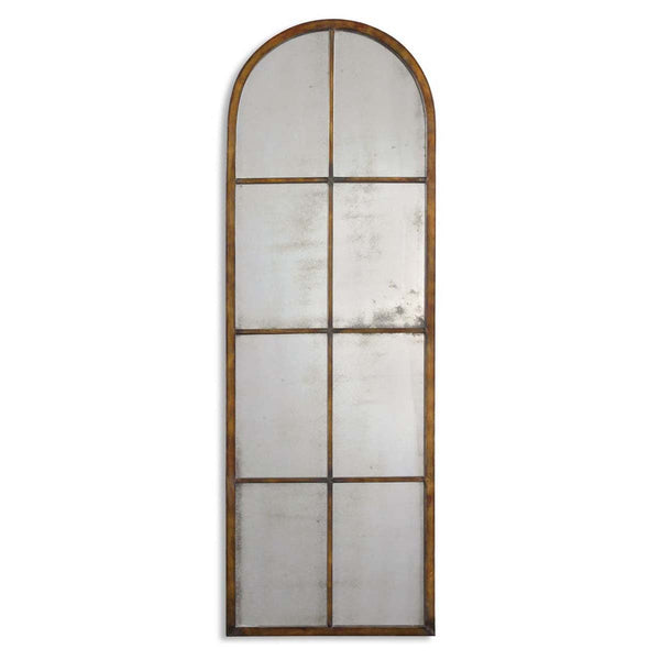 safavieh Uttermost Amiel Arched Brown Mirror