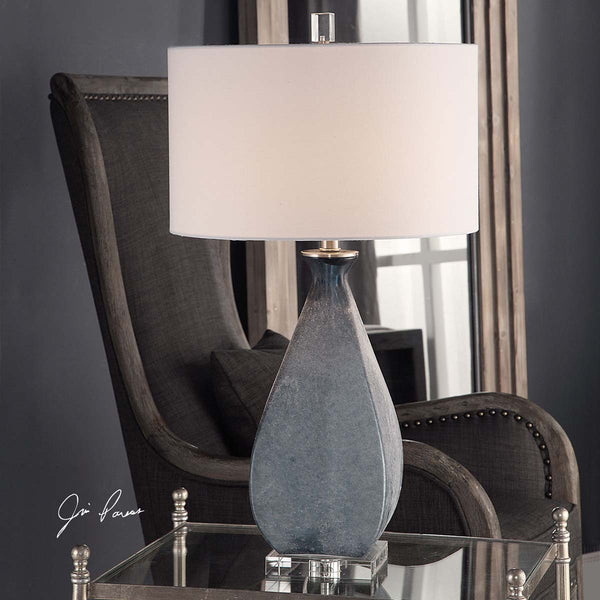 Safavieh Uttermost Atlantica Ocean Blue Lamp