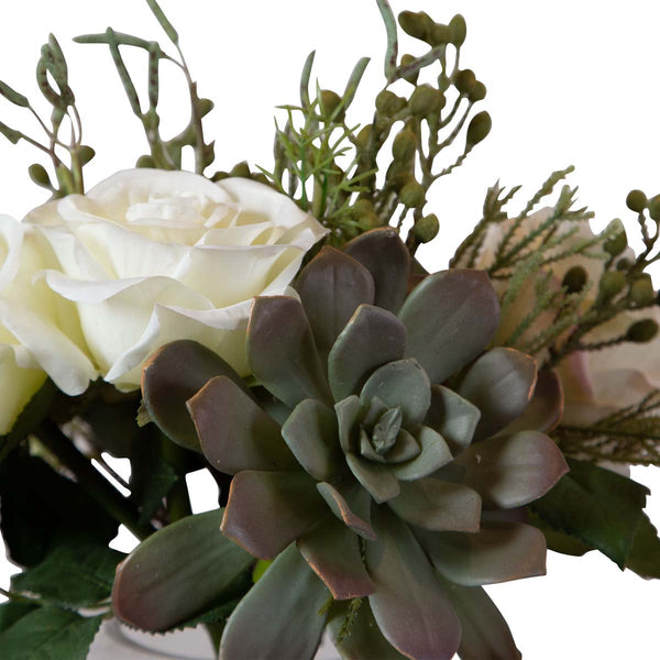 Safavieh Uttermost Belmonte Floral Bouquet & Vase
