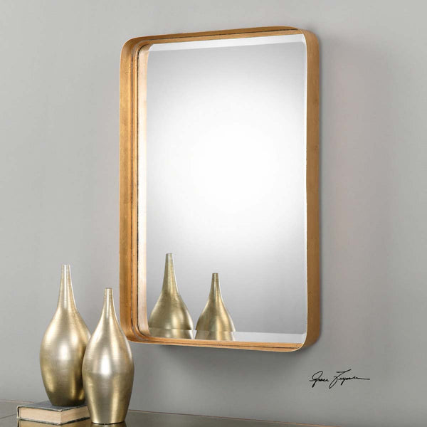 Safavieh Uttermost Crofton Antique Gold Mirror