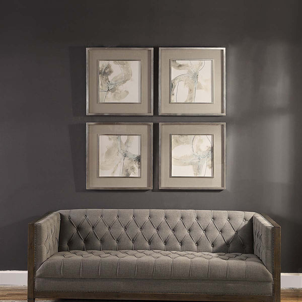 Safavieh Uttermost Divination Abstract Art S/4