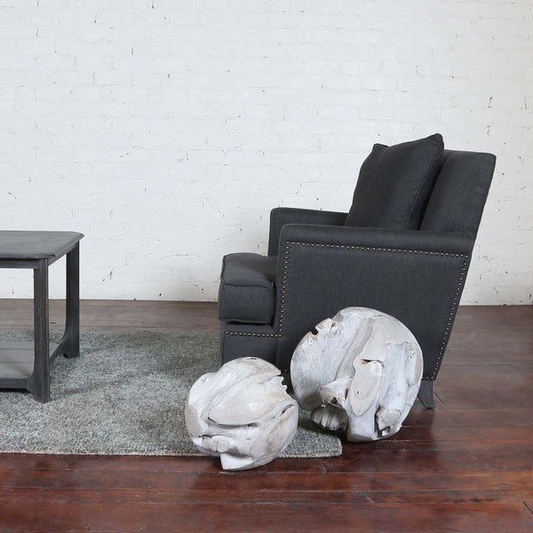 Safavieh Uttermost Ermanno Teak Balls S/2
