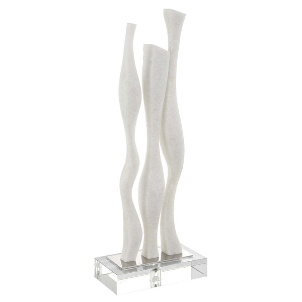 Safavieh Uttermost Gale White Marble Sculpture