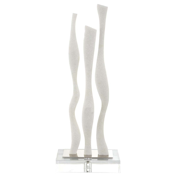 safavieh Uttermost Gale White Marble Sculpture