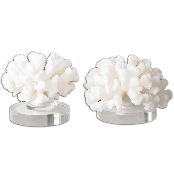 safavieh Uttermost Hard Coral Sculptures S/2