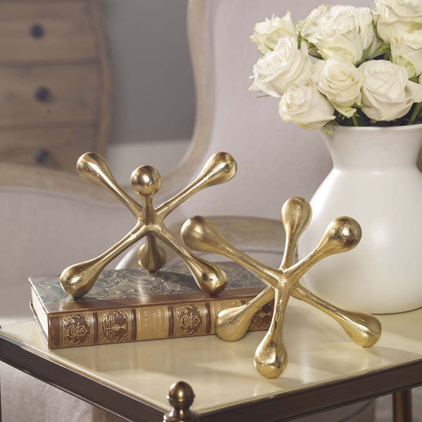 Safavieh Uttermost Harlan Brass Objects Set/2
