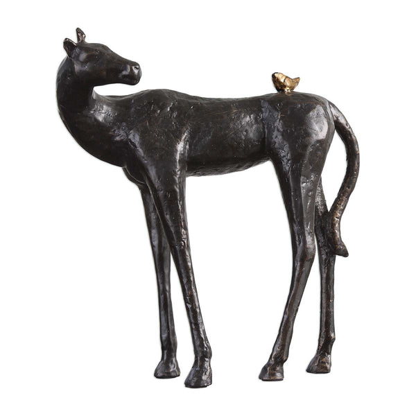 safavieh Uttermost Hello Friend Horse Sculpture
