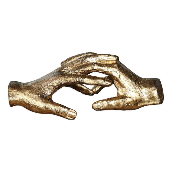 safavieh Uttermost Hold My Hand Gold Sculpture