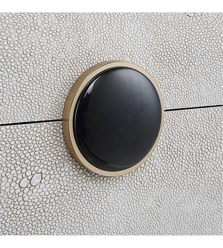 Safavieh Uttermost Lalique White Shagreen Box