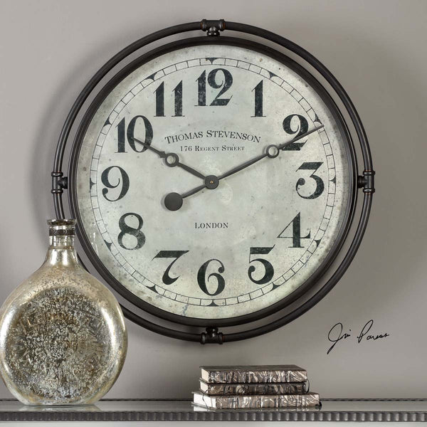 Safavieh Uttermost Nakul Industrial Wall Clock
