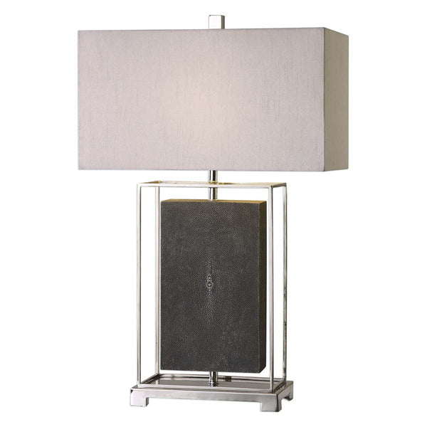 safavieh Uttermost Sakana Gray Textured Table Lamp