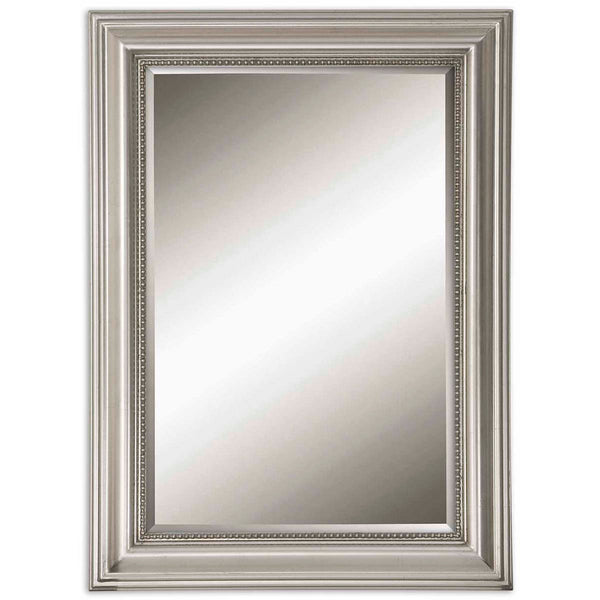 safavieh Uttermost Stuart Silver Beaded Mirror