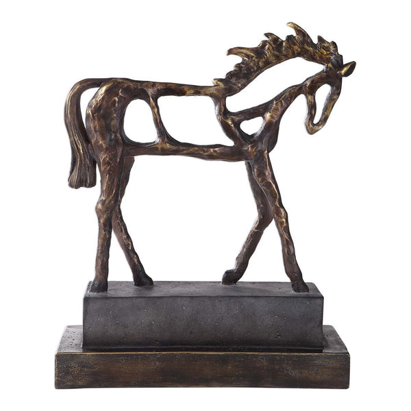safavieh Uttermost Titan Horse Sculpture