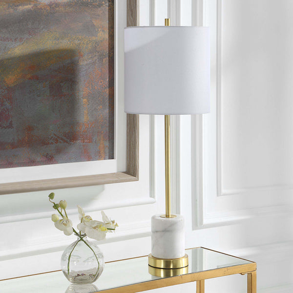 Safavieh Uttermost Turret Gold Buffet Lamp