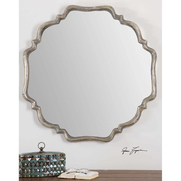 Safavieh Uttermost Valentia Silver Mirror