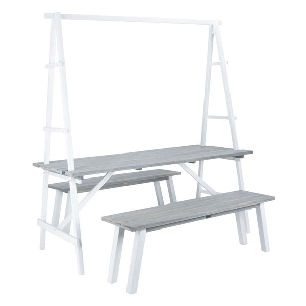 Safavieh Safavieh Willamy 3 Piece Dining Set - Ash Grey