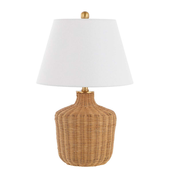 safavieh Saolia 22 Inch Rattan Table Lamp | Safavieh - TBL4467
