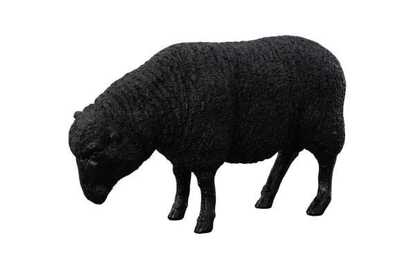 safavieh Sheep Sculpture Gel Coat Black | Phillips Collection - PH109683