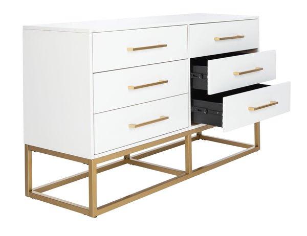 Safavieh Sherilynne 6 Drawer Dresser | Safavieh Couture - DUP1005