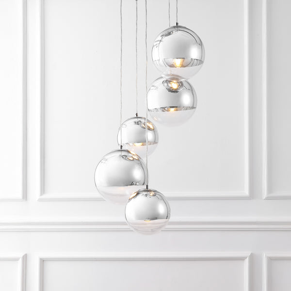 Safavieh Skylina Metal 5 Light Chandelier | Safavieh Couture - CTL1085