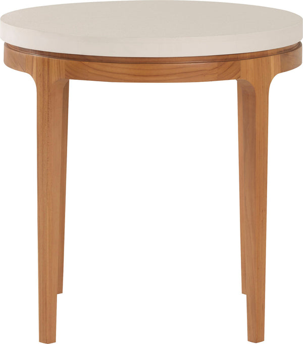 Safavieh Sloop Round Side Table | McGuire Furniture - MCO3657
