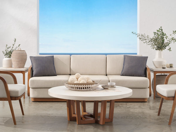 Safavieh Sloop Square Side Table | McGuire Furniture - MCO3656