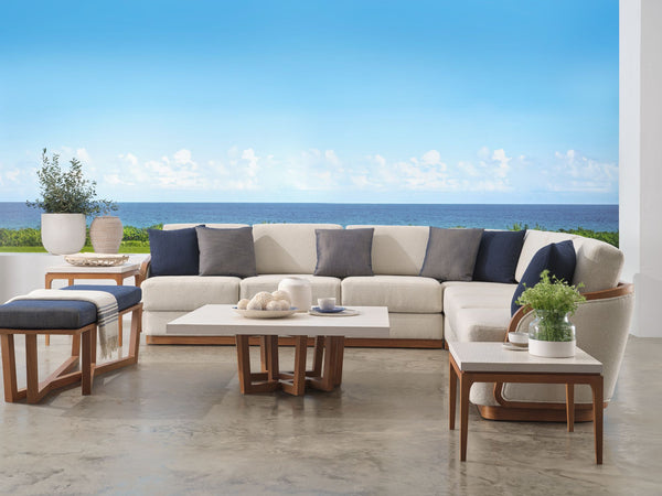Safavieh Sloop Square Side Table | McGuire Furniture - MCO3656
