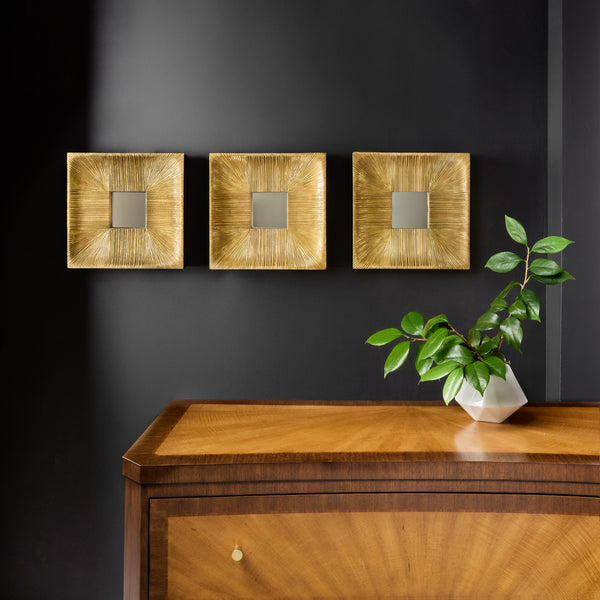 safavieh Small Parisan Mirrors - Set of 3 | Modern History - MH1276F01