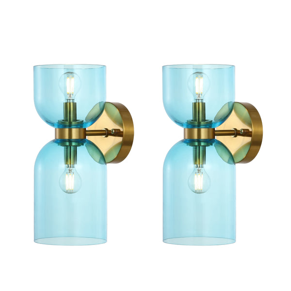 Safavieh Solyn 2Lt 7 Inch Wall Sconce | Safavieh - SCN4089