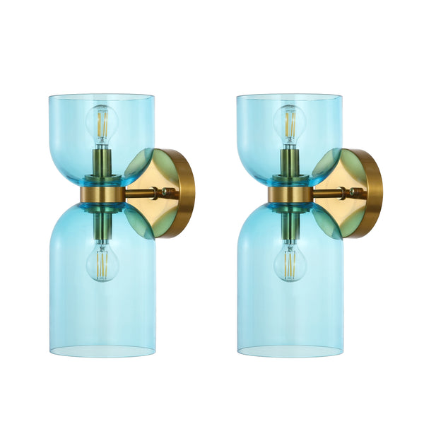 safavieh Solyn 2Lt 7 Inch Wall Sconce | Safavieh - SCN4089
