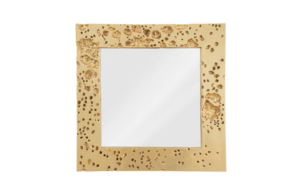 safavieh Splotch Mirror Gold Leaf | Phillips Collection - PH102735