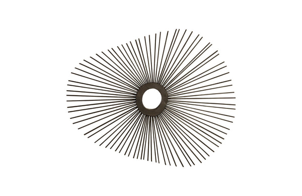 safavieh Spoke Mirror Burnt Ovoid | Phillips Collection - TH75402